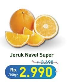 Promo Harga Jeruk Navel Super per 100 gr - Hypermart