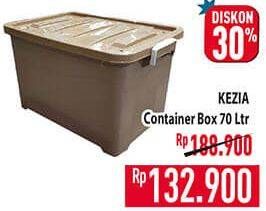 Promo Harga Kezia Container Box 70 L  - Hypermart