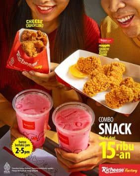 Promo Harga Combo Snack  - Richeese Factory
