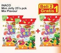 Promo Harga INACO Mini Jelly Mix Flavor 25 pcs - Indomaret