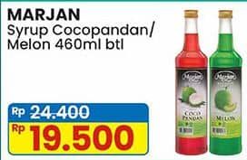 Promo Harga Marjan Syrup Boudoin Cocopandan, Melon 460 ml - Indomaret