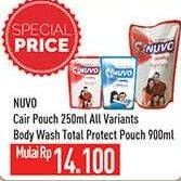 NUVO Body Wash 250ml All Variant / Total Protect 900ml