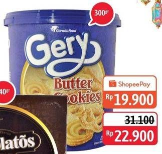 Promo Harga GERY Butter Cookies 300 gr - Alfamidi