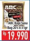 Promo Harga ABC Kopi per 20 pcs 31 gr - Hypermart