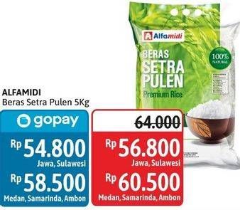 Promo Harga Alfamidi Beras Setra Pulen 5000 gr - Alfamidi