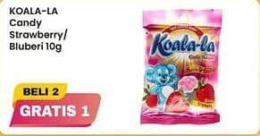 Promo Harga Koala-la Gula Kapas Strawberry, Blueberry 10 gr - Alfamart