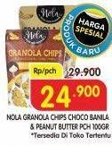 Promo Harga NOLA Granola Peanut Butter, Choco Banila 100 gr - Superindo