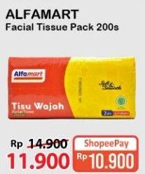 Promo Harga ALFAMART Facial Tissue 200 pcs - Alfamart