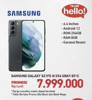 Promo Harga Samsung Galaxy S21 FE 5G  - Carrefour