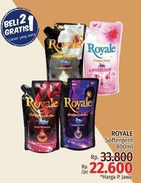 Promo Harga SO KLIN Royale Parfum Collection 800 ml - LotteMart