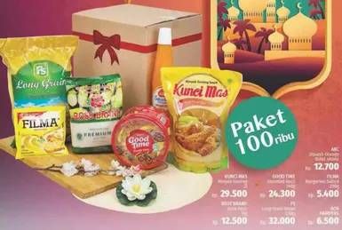 Promo Harga Paket Mix 1 (100 Ribu)  - LotteMart