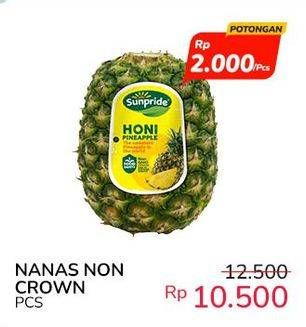 Promo Harga Sunpride Nanas Honi Crown  - Indomaret