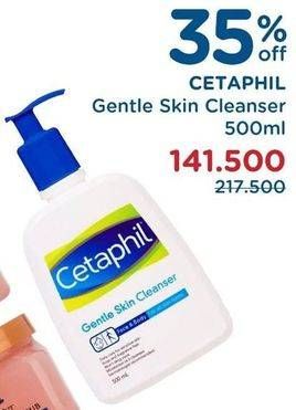 Promo Harga CETAPHIL Gentle Skin Cleanser 500 ml - Watsons