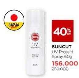 Promo Harga Kose Cosmeport Suncut UV Protect Spray 60 gr - Watsons