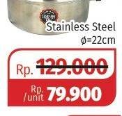 Promo Harga Panci Stainless Steel 22cm  - Lotte Grosir