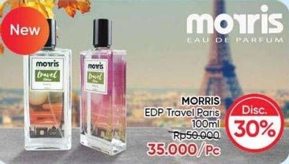 Promo Harga Morris Eau De Parfum Paris 100 ml - Guardian