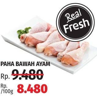 Promo Harga Ayam Paha Bawah per 100 gr - LotteMart
