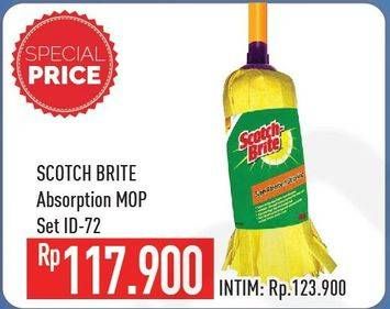 Promo Harga 3M SCOTCH BRITE Absorption Mop ID-72  - Hypermart