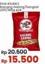 Promo Harga Dua Kelinci Kacang Garing Original, Sangrai 180 gr - Indomaret