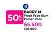 Promo Harga Barry M Fresh Face Illuminating Primer Cool 35 ml - Watsons