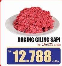 Promo Harga Daging Giling Sapi per 100 gr - Hari Hari