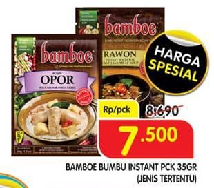 Promo Harga Bamboe Bumbu Instant 35 gr - Superindo