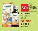 Promo Harga Stimuno Restores Immunes Syrup All Variants 60 ml - Watsons