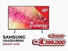 Promo Harga Samsung UA43DU8000 LED 43Inch Smart UHD  - Yogya