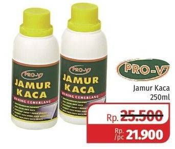 Promo Harga PRO-V Jamur Kaca 250 ml - Lotte Grosir