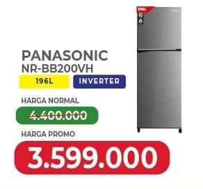 Panasonic NR-BB200V-H  Diskon 18%, Harga Promo Rp3.599.000, Harga Normal Rp4.400.000