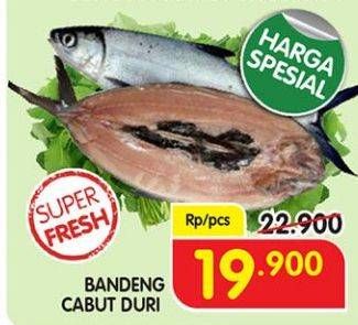 Promo Harga Ikan Bandeng Cabut Duri 1 pcs - Superindo