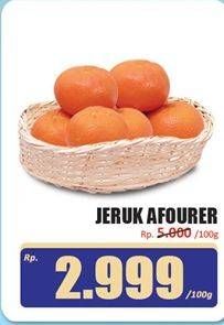 Promo Harga Jeruk Afourer per 100 gr - Hari Hari