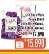 Promo Harga LUX Botanicals Body Wash Lily Fresh, Magical Orchid, Sakura Bloom, Soft Rose, Velvet Jasmine 450 ml - Hypermart