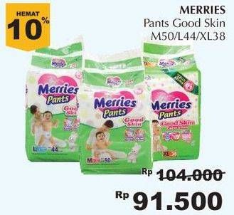 Promo Harga Merries Pants Good Skin M50, L44, XL38  - Giant