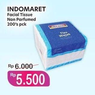 Promo Harga Indomaret Facial Tissue Non Perfumed 200 pcs - Indomaret