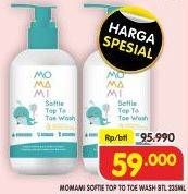 Promo Harga Momami Softie Top To Toe Wash 235 ml - Superindo