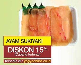 Promo Harga Ayam Sukiyaki per 100 gr - Yogya