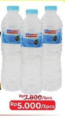 Promo Harga ALFAMART Air Mineral 550 ml - Alfamart