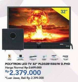 Promo Harga POLYTRON PLD 43B1550 LED TV  - Carrefour