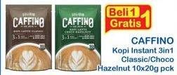 Promo Harga Caffino Kopi Latte 3in1 Classic, Choco Hazelnut per 10 sachet 20 gr - Indomaret