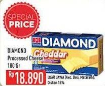Promo Harga DIAMOND Keju Cheddar 180 gr - Hypermart