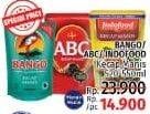 Promo Harga BANGO/ABC/INDOFOOD Kecap Manis 520 - 550ml  - LotteMart
