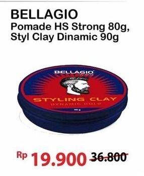 Promo Harga Bellagio Homme Styling Clay/Bellagio Homme Pomade  - Alfamart