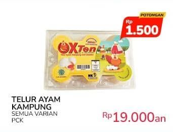 Promo Harga Telur Ayam Kampung All Variants 6 pcs - Indomaret