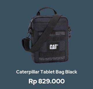Promo Harga CATERPILLAR Combat Visiflash Tablet Bag Black  - iBox
