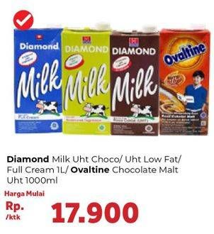 DIAMOND Milk UHT/OVALTINE Susu UHT