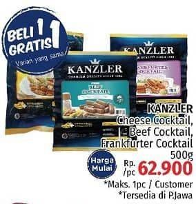 Promo Harga KANZLER Cheese Cocktail 500 gr - LotteMart