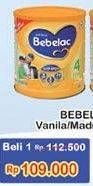 Promo Harga BEBELAC 4 Susu Pertumbuhan Madu, Vanila 800 gr - Indomaret