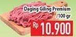 Promo Harga Daging Giling Sapi per 100 gr - Hypermart