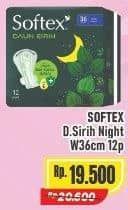 Promo Harga Softex Daun Sirih 36cm 12 pcs - Alfamart